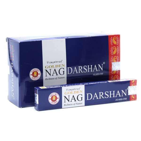 Incenso Golden Nag Darshan 15g