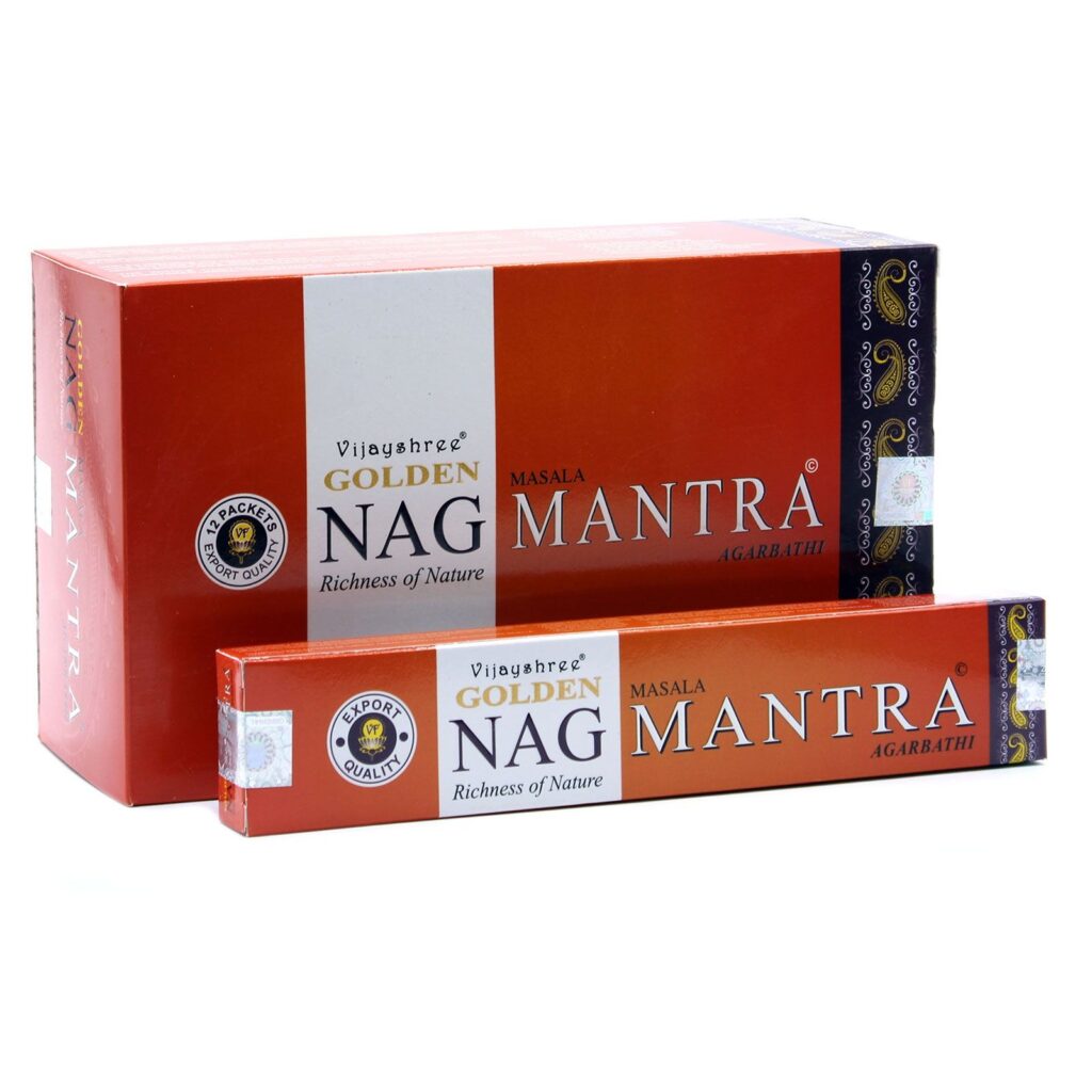 Incenso Golden Nag Mantra 15g