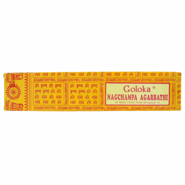 Incenso Nag Champa Goloka em Bastão: Clareza Mental e Meditação