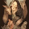 Baralho de oráculo Dream Song Oracle com ilustrações de sonhos e música interior