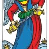 Baralho de tarot CBD Tarot De Marseille com 78 cartas reprodução fiel da tradição francesa