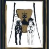 Baralho de tarot Golden Black Cat com 78 cartas e estetica gotica dourada