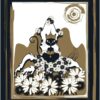 Baralho de tarot Golden Black Cat com 78 cartas e estetica gotica dourada