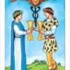Baralho de tarot Radiant Rider-Waite com 78 cartas e cores vibrantes