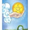 Baralho de tarot Radiant Rider-Waite com 78 cartas e cores vibrantes