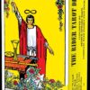 Baralho de tarot Rider-Waite com 78 cartas, o tarot clássico universal