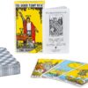 Baralho de tarot Rider-Waite com 78 cartas, o tarot clássico universal