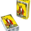 Baralho de tarot Rider-Waite com 78 cartas, o tarot clássico universal
