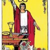 Baralho de tarot Rider-Waite com 78 cartas, o tarot clássico universal