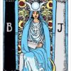 Baralho de tarot Rider-Waite com 78 cartas, o tarot clássico universal