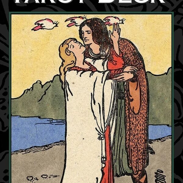 Baralho de tarot Smith-Waite Borderless com 78 cartas sem moldura