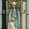 Baralho de tarot Smith-Waite Borderless com 78 cartas sem moldura