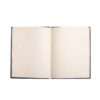 Caderno A5 preto com fases da lua e estrelas na capa para journaling