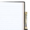 Caderno A5 Roda Astrológica com capa em veludo e caneta incluída
