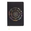 Caderno A5 Roda do Ano com capa decorada com os oito festivais sagrados
