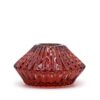 Castiçal Flor Reversível em Vermelho Vampiro: Intenção e Ritual