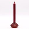 Castiçal Flor Reversível em Vermelho Vampiro: Intenção e Ritual