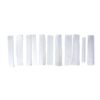 Bastao de selenite natural de 8-10cm, tamanho portatil para limpeza de cristais