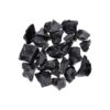 Obsidiana preta em bruto 6cm, vidro vulcânico natural com brilho vítreo intenso, peça altar espiritual Sopro d’Alma