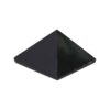 Pirâmide de obsidiana negra polida 4x4 cm, superfície reflexiva, para proteção energética e trabalho com a sombra, Sopro d’Alma