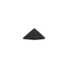 Pirâmide de shungite fosca de 5x5cm, mineral negro da Carélia Rússia