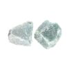Quartzo verde natural em bruto de 4 a 6cm com tons verdes organicos