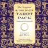 Set Original Rider-Waite Tarot com baralho de 78 cartas e livro de referência