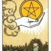 Set Original Rider-Waite Tarot com baralho de 78 cartas e livro de referência