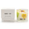 Vela Botânica de Cera de Soja Agnes & Cat: Aroma Rydal Oudh